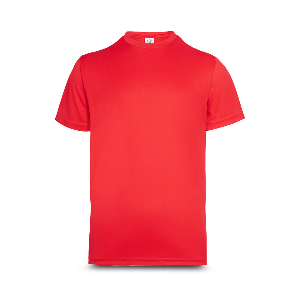 Ultifresh™ Performance-Crew Neck-T Shirts-Unisex - UDF0104 Crimson Red