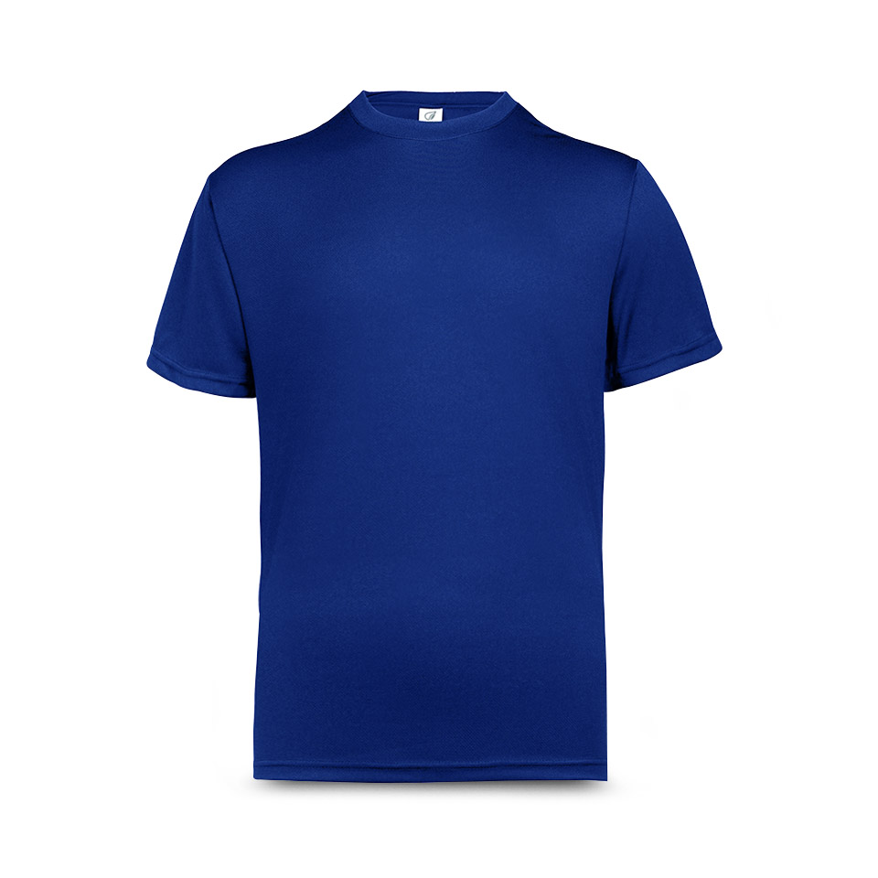 Ultifresh™ Performance-Crew Neck-T Shirts-Unisex-UDF0112 Royal Blue