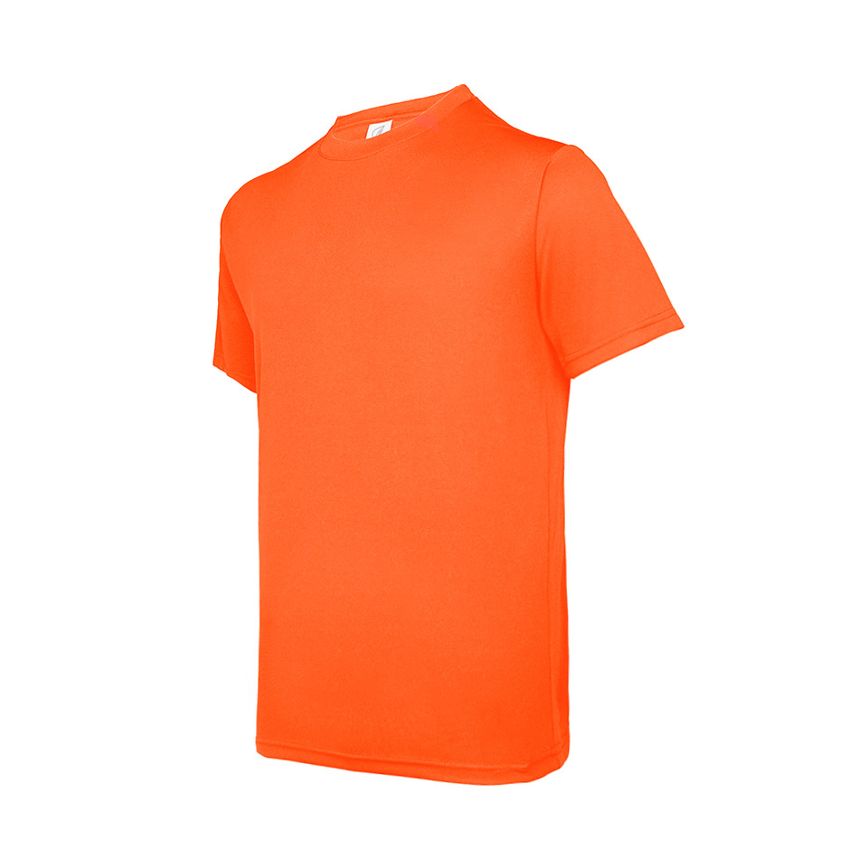 Ultifresh™ Performance-Crew Neck-T Shirts-Unisex-UDF0113 Orange