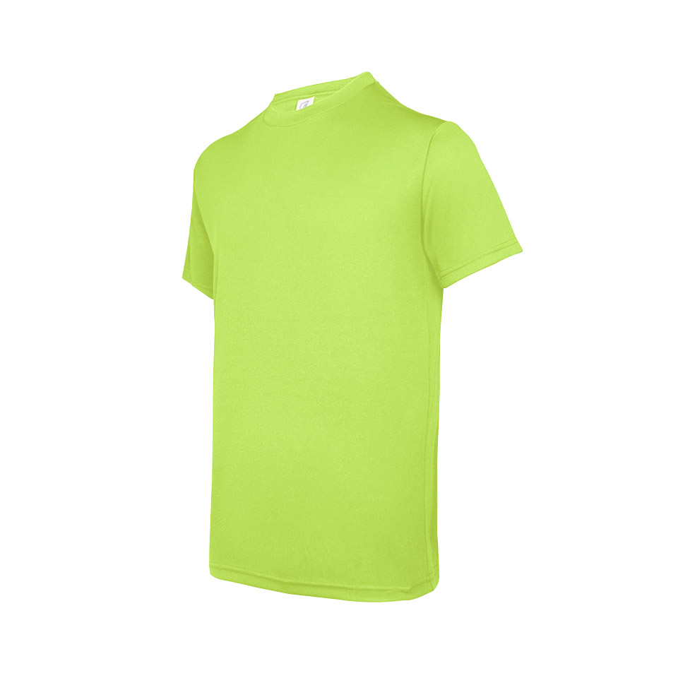 Ultifresh™ Performance-Crew Neck-T Shirts-Unisex-UDF0118 Lime Green